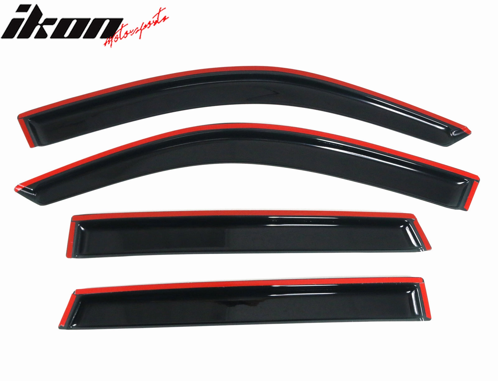 2001-2005 Toyota RAV4 4Pc Set Visor Windows Acrylic