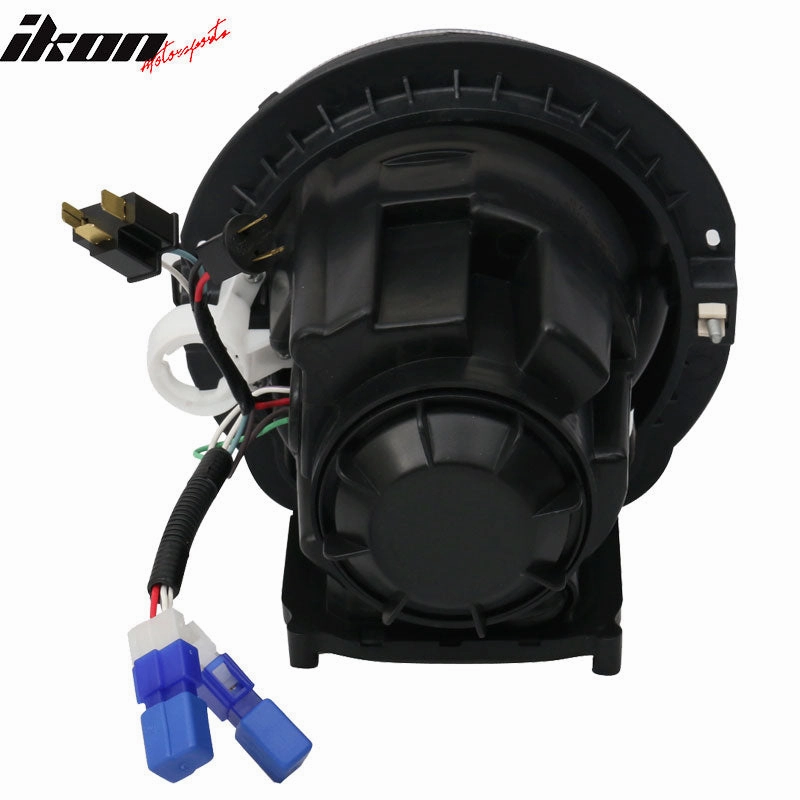 2002-2006 Benz W463 G500 G55 Black Projector Headlight With LED Bulb