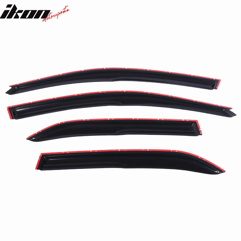 2002-2007 Mitsubishi Lancer EVO Sedan Acrylic 4PC Window Visors Guard
