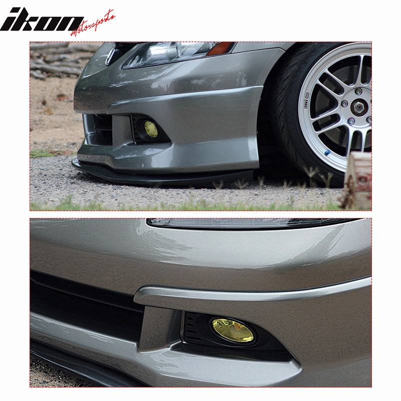 2005-2007 Acura RSX Yellow Lens 2PCS Front Bumper Fog Lights Lamp