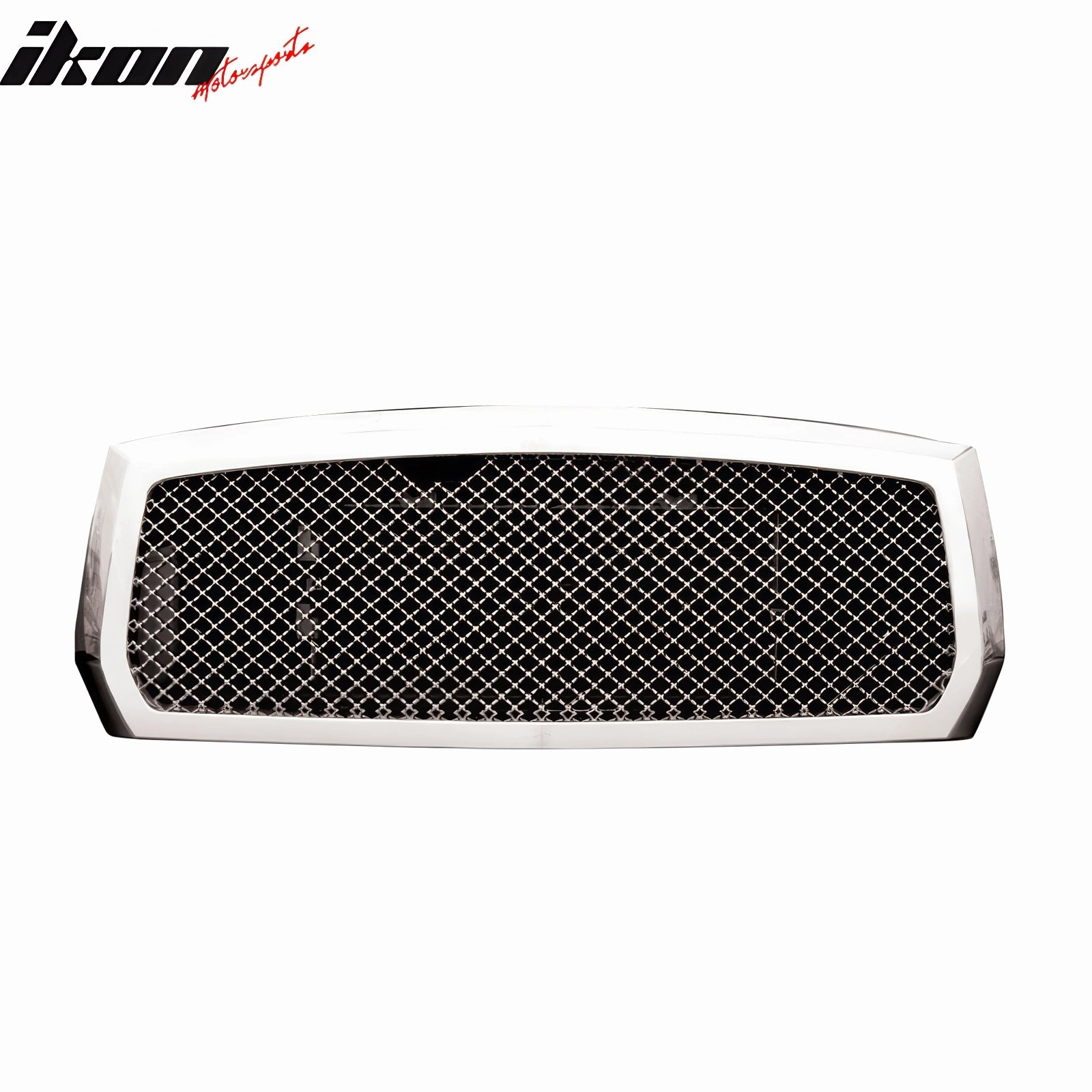 2005-2007 Dodge Dakota Chrome Front Hood Grille ABS Bently Mesh Style