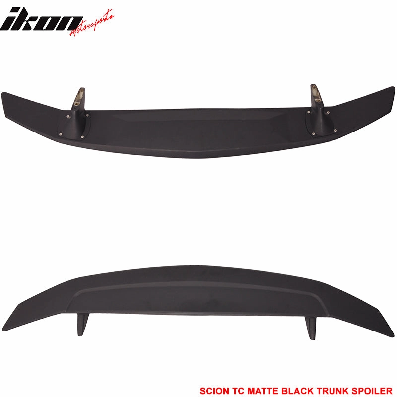 2005-2010 Scion tC Matte Black Rear Spoiler Wing Lip ABS