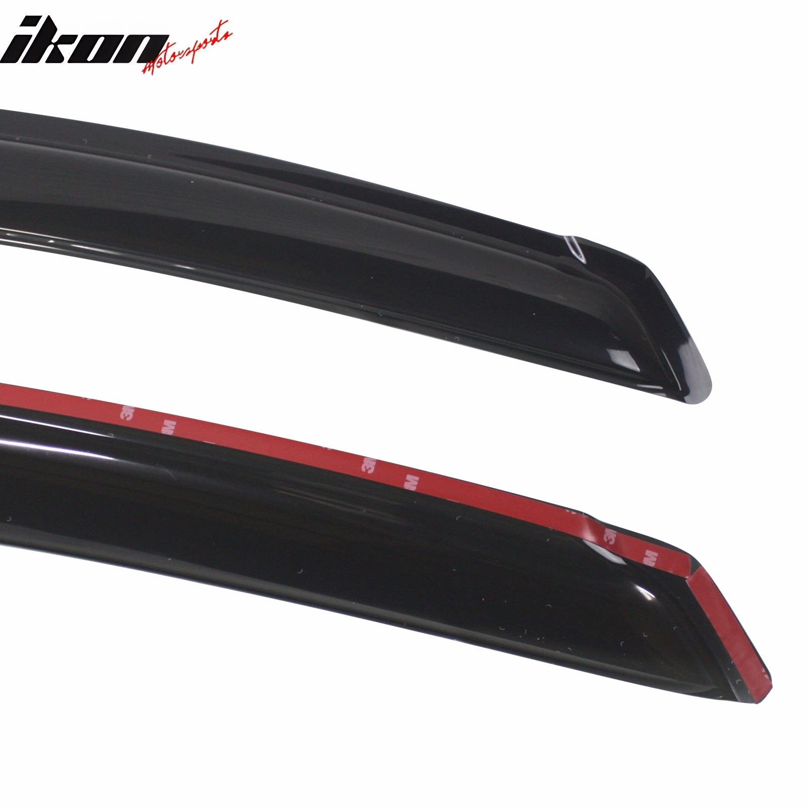 2005-2010 Scion TC Slim Style Smoke Tinted Visor Windows Acrylic