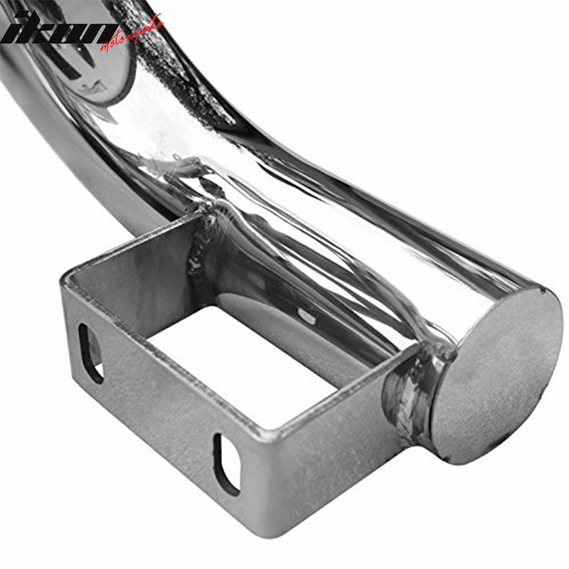 2005-2015 Toyota Tacoma Silver 3" Bull Bar with LED Light Stainless