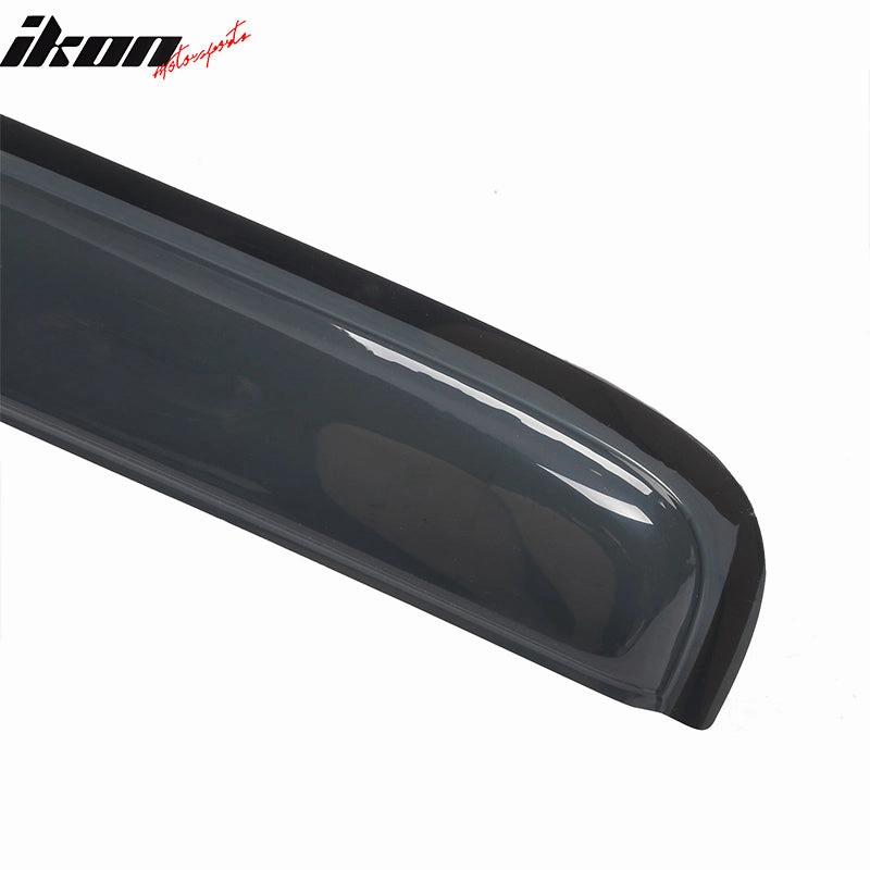 2005-2015 Toyota Tacoma Slim Style Smoke Tinted Visor Windows Acrylic