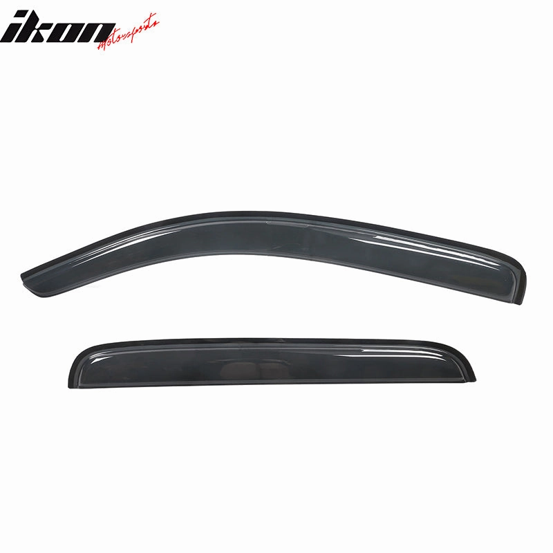 2005-2015 Toyota Tacoma Slim Style Smoke Tinted Visor Windows Acrylic