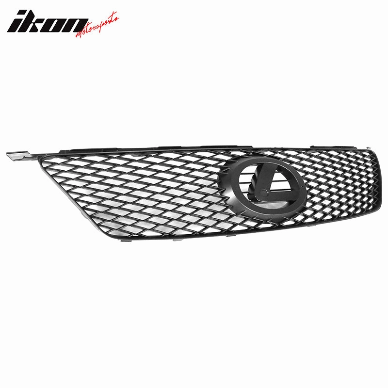 2006-2008 Lexus IS250 IS350 Grill Black Mesh Hood Grille ABS
