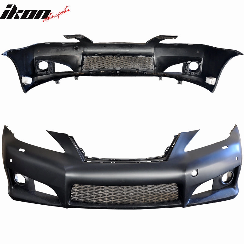 2006-2009 Lexus IS250 IS350 PP Front Bumper Cover Conversion With PDC