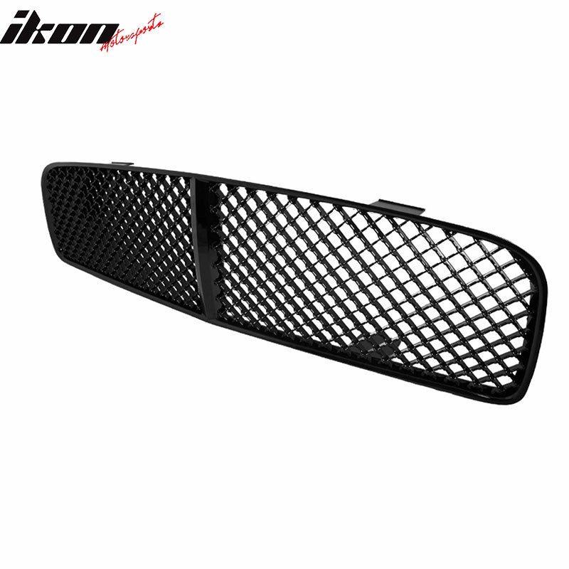 2006-2010 Dodge Charger Black Mesh Front Bumper Hood Grille Grill ABS