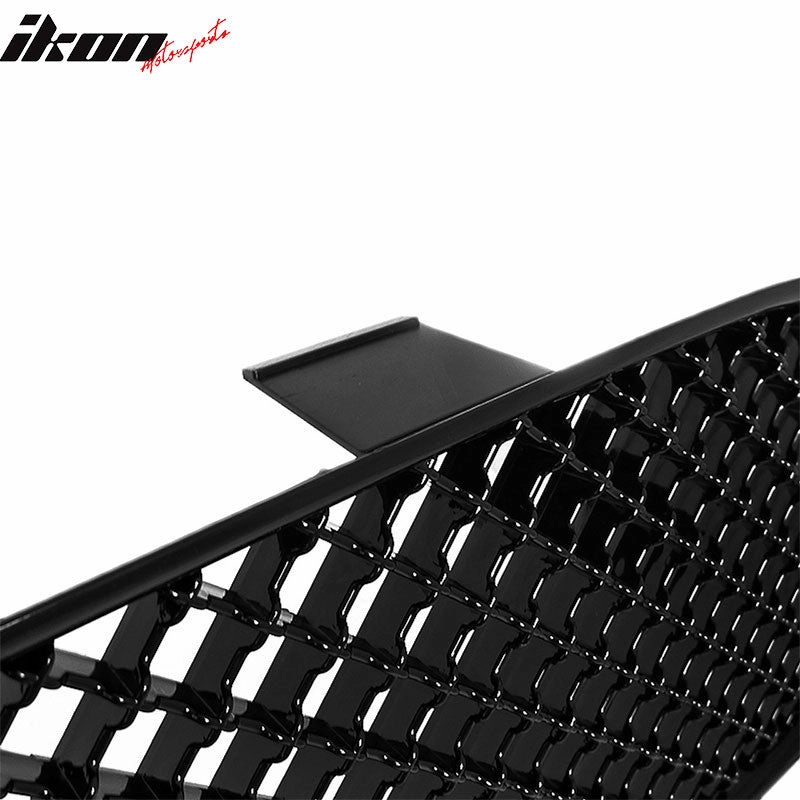 2006-2010 Dodge Charger Black Mesh Front Bumper Hood Grille Grill ABS