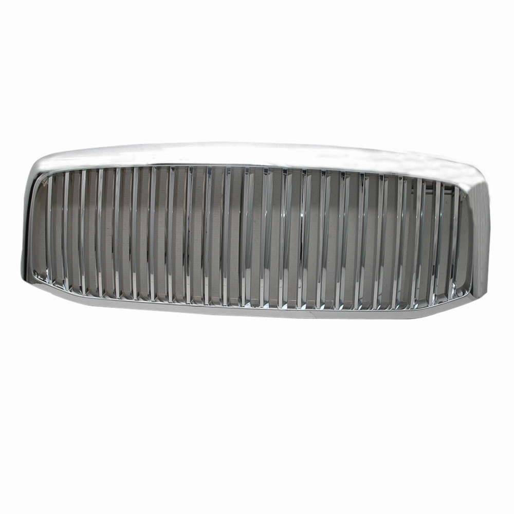 2006-2010 Dodge Ram 1500 2500 3500 Bumper Hood Vertical Grille Chrome
