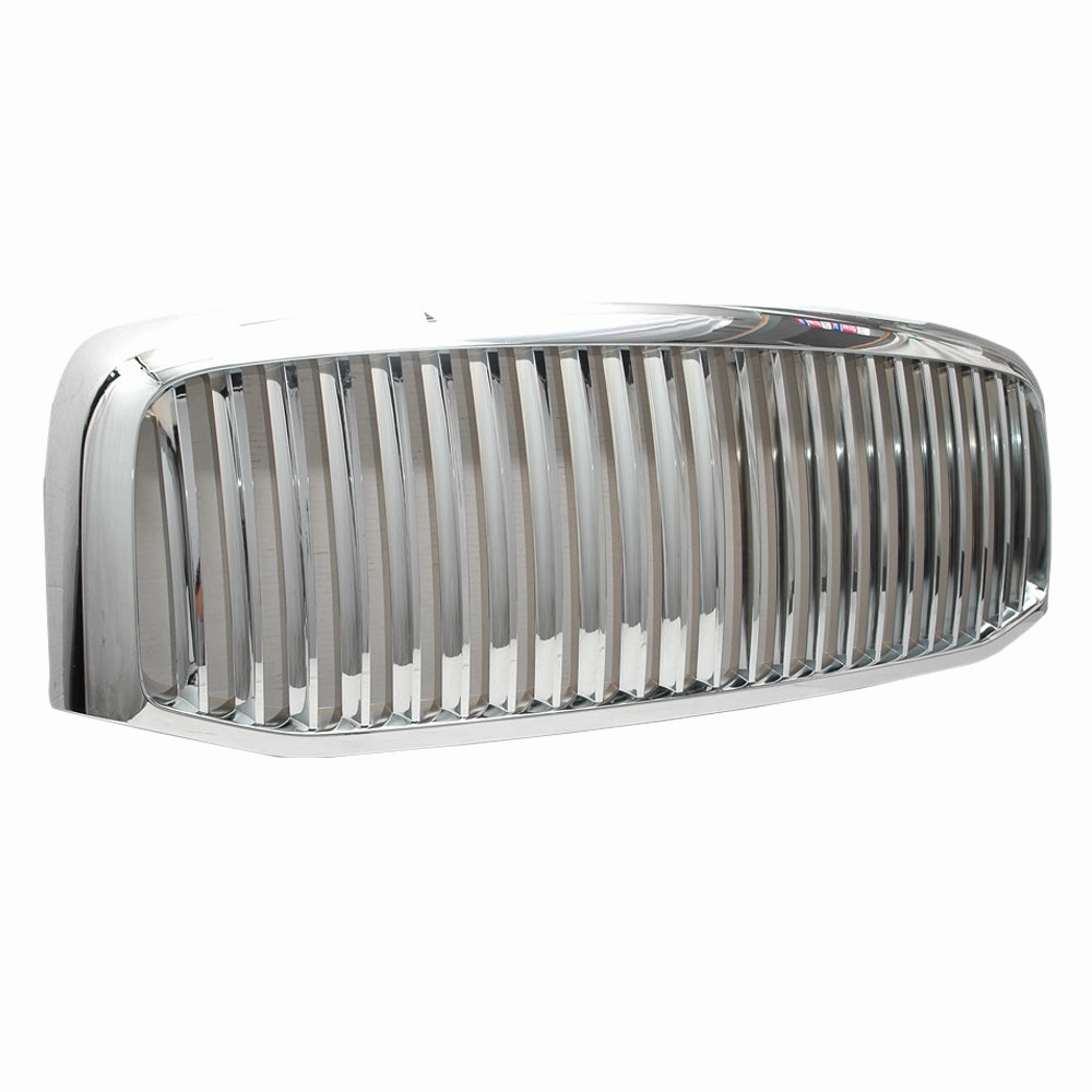 2006-2010 Dodge Ram 1500 2500 3500 Bumper Hood Vertical Grille Chrome