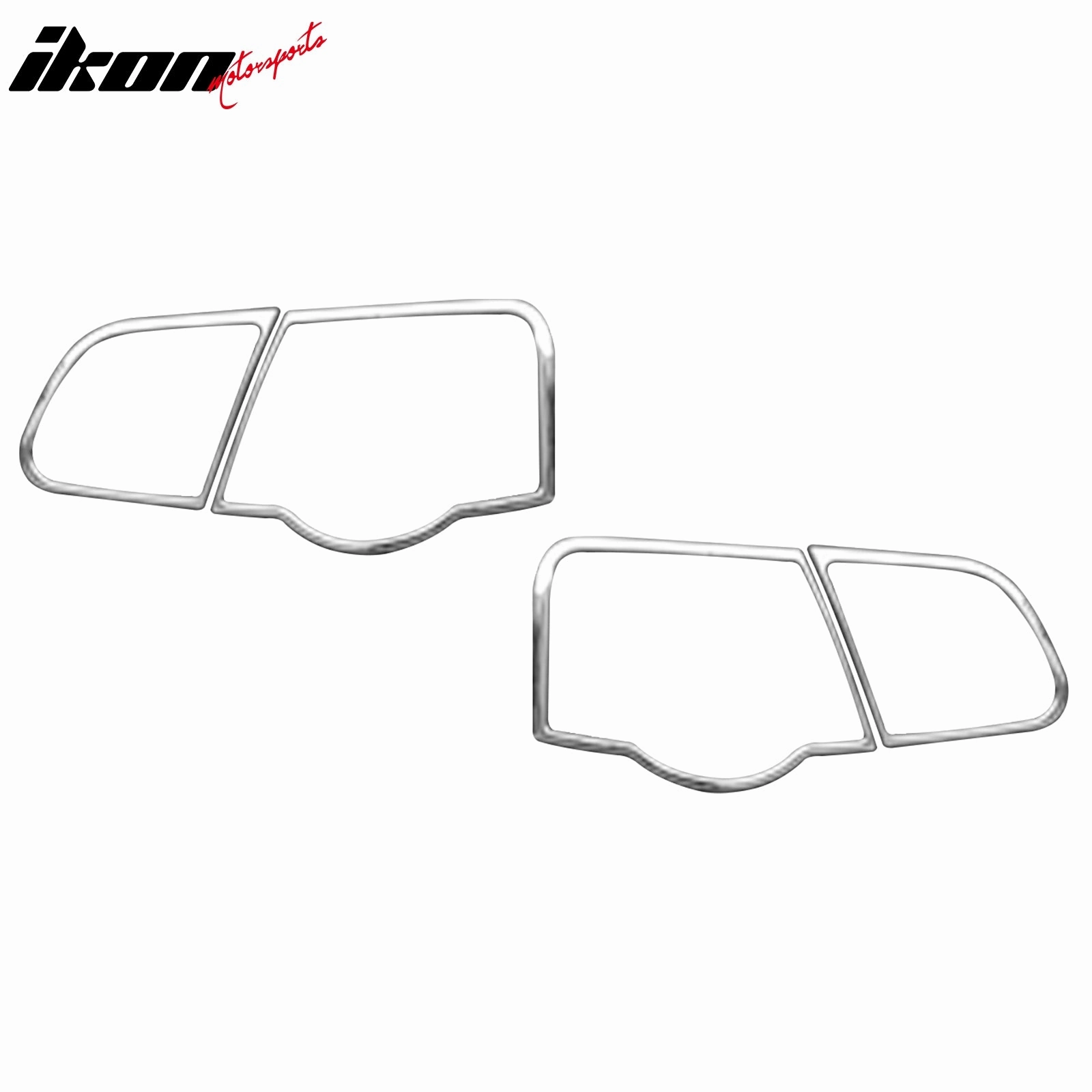 2006-2011 Volkswagen Passat Chrome 4PCS Tail Lights Bezel Covers ABS