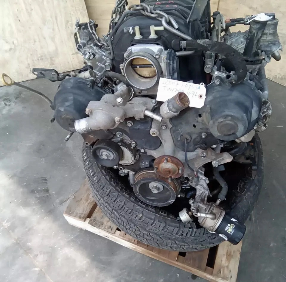 2007 2008 2009 07 08 09 TOYOTA TUNDRA 4.7L V8 ENGINE MOTOR ASSEMBLY VINT T 2UZFE