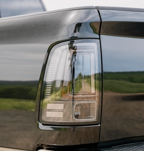 2009-2018 RAM 1500/2500/3500 Classic Body RECON Clear Lens (Paintable) OLED Tail Lights (Replaces OEM Halogen)