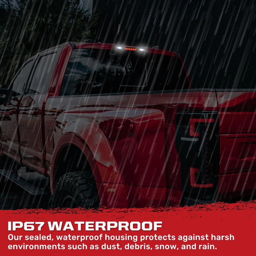 2017-2024 Ford F150 & SuperDuty RECON Smoked LED Third Brake Light (For Models WITHOUT Cargo Bed Camera)