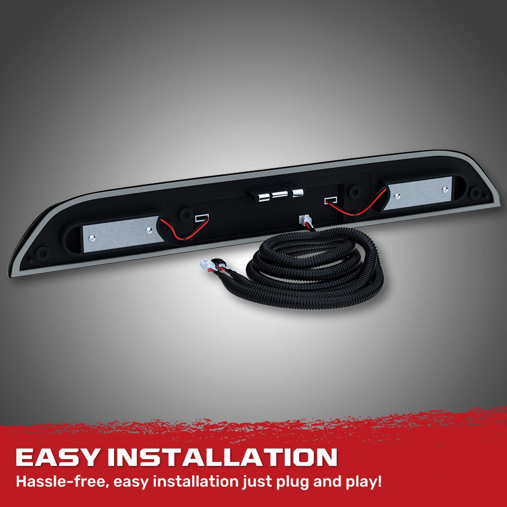 2017-2024 Ford F150 & SuperDuty RECON Smoked LED Third Brake Light (For Models WITHOUT Cargo Bed Camera)