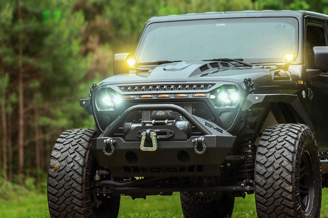 2018-2024 JEEP Wrangler Morimoto Sealed7 LED Headlights