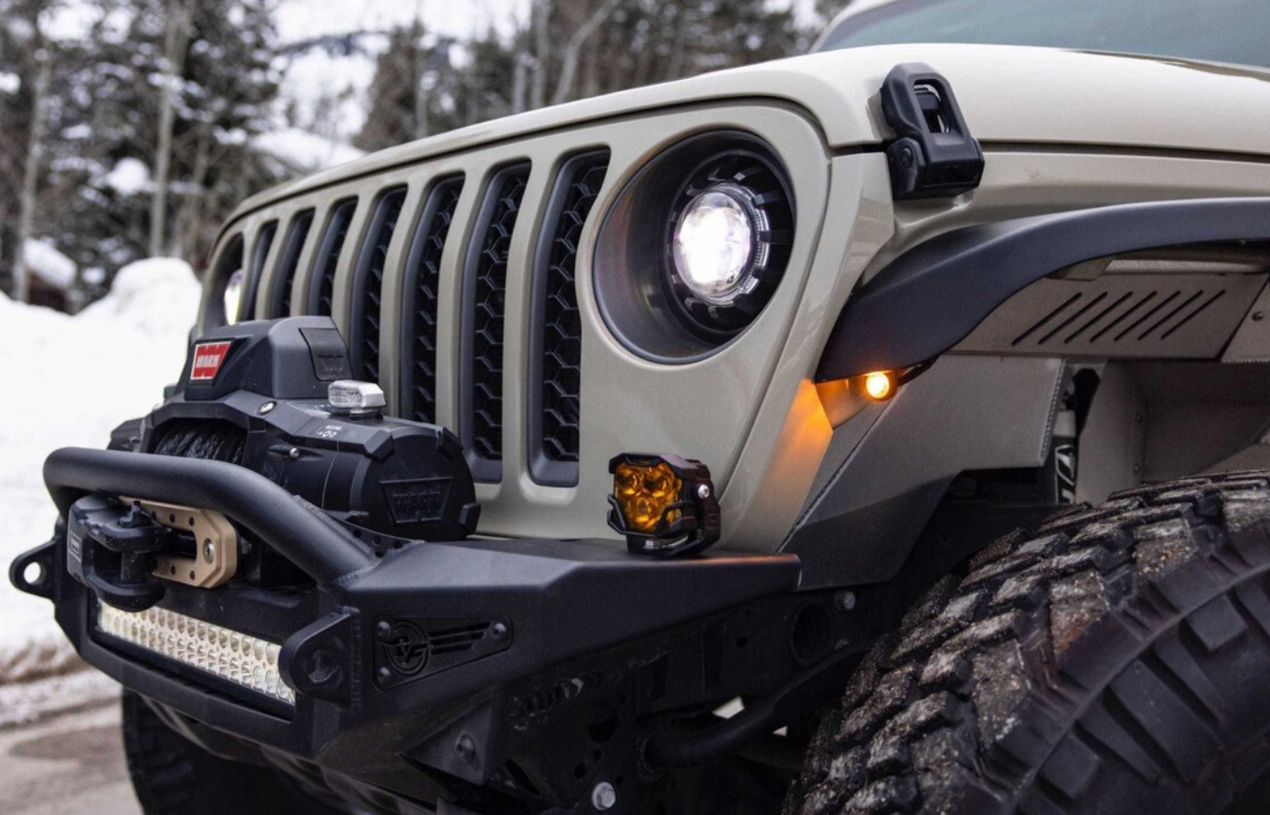 2018-2024 JEEP Wrangler Morimoto Super7 LED Headlights