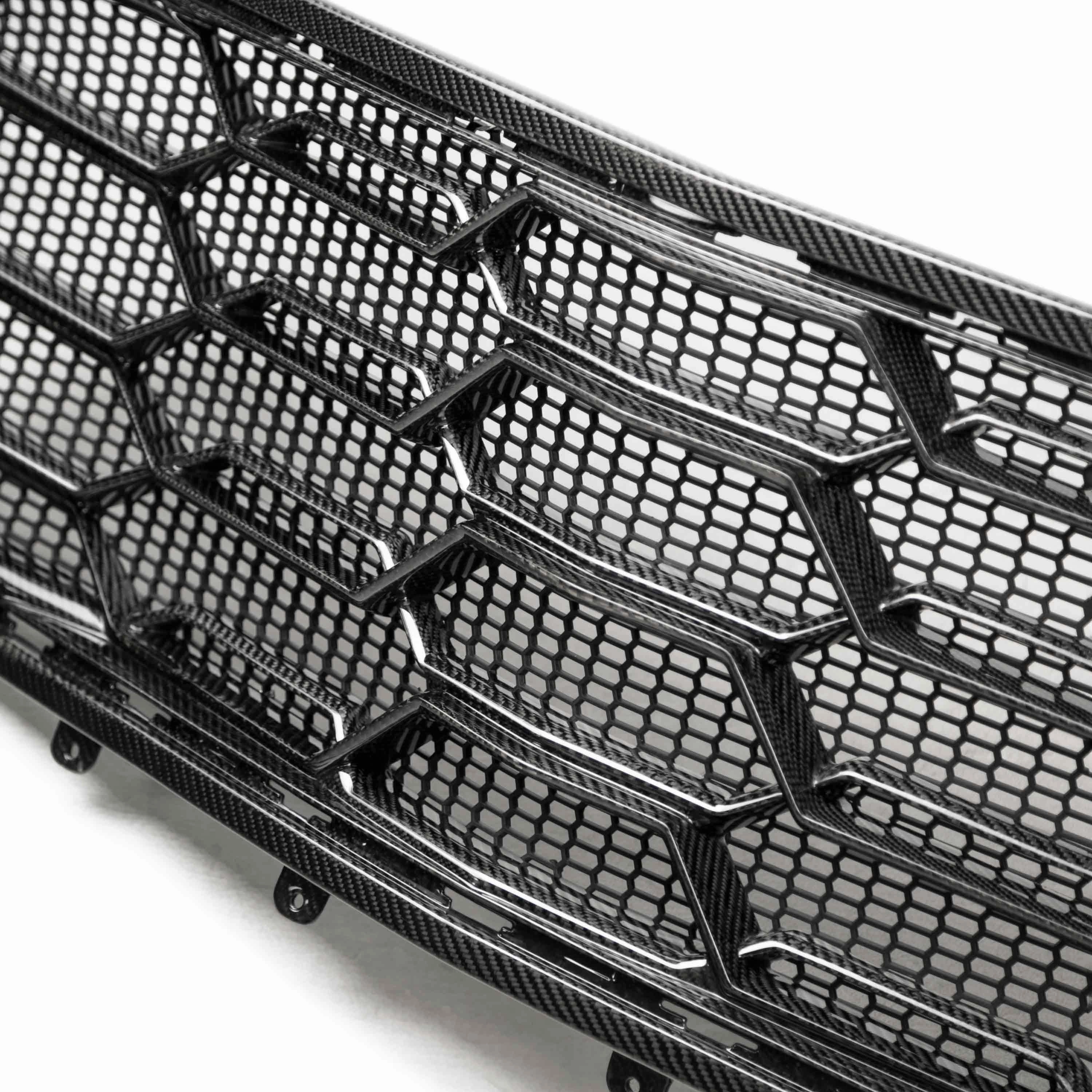 2019-2025 Chevy Camaro ZL1 1LE Track Package Carbon Fiber Lower Grille Aftermarket AAUSA ZL1 Bumper Mold