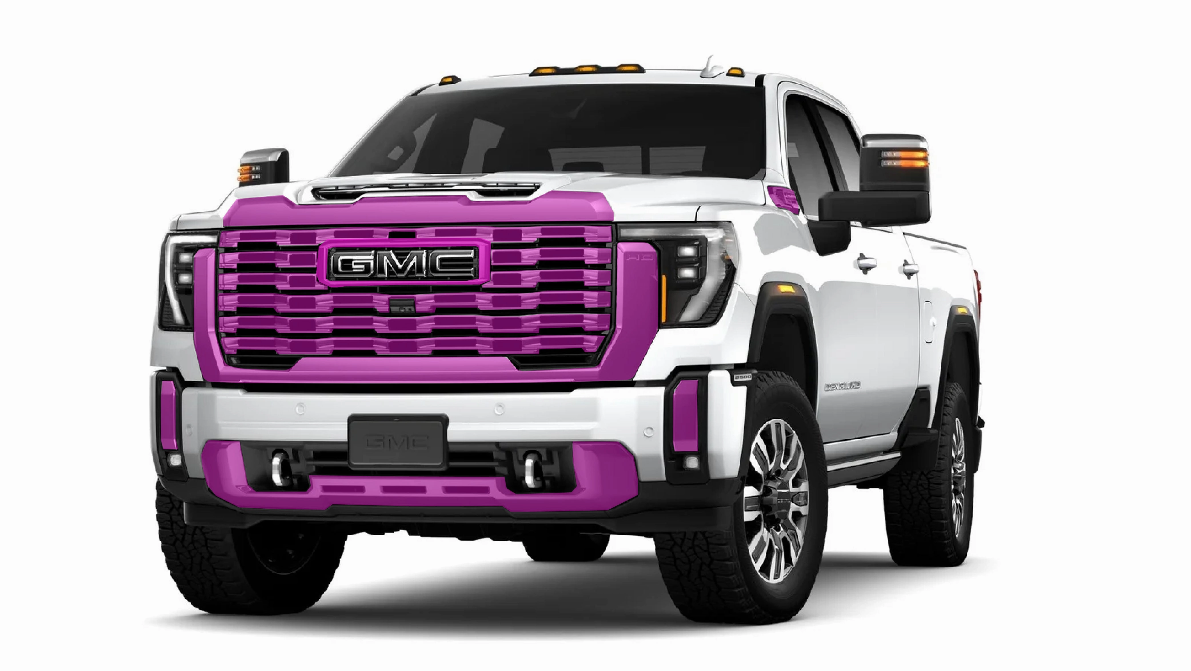 2023-2024 GMC DENALI 2500/3500 OEM "Vader Chrome" Delete Kit