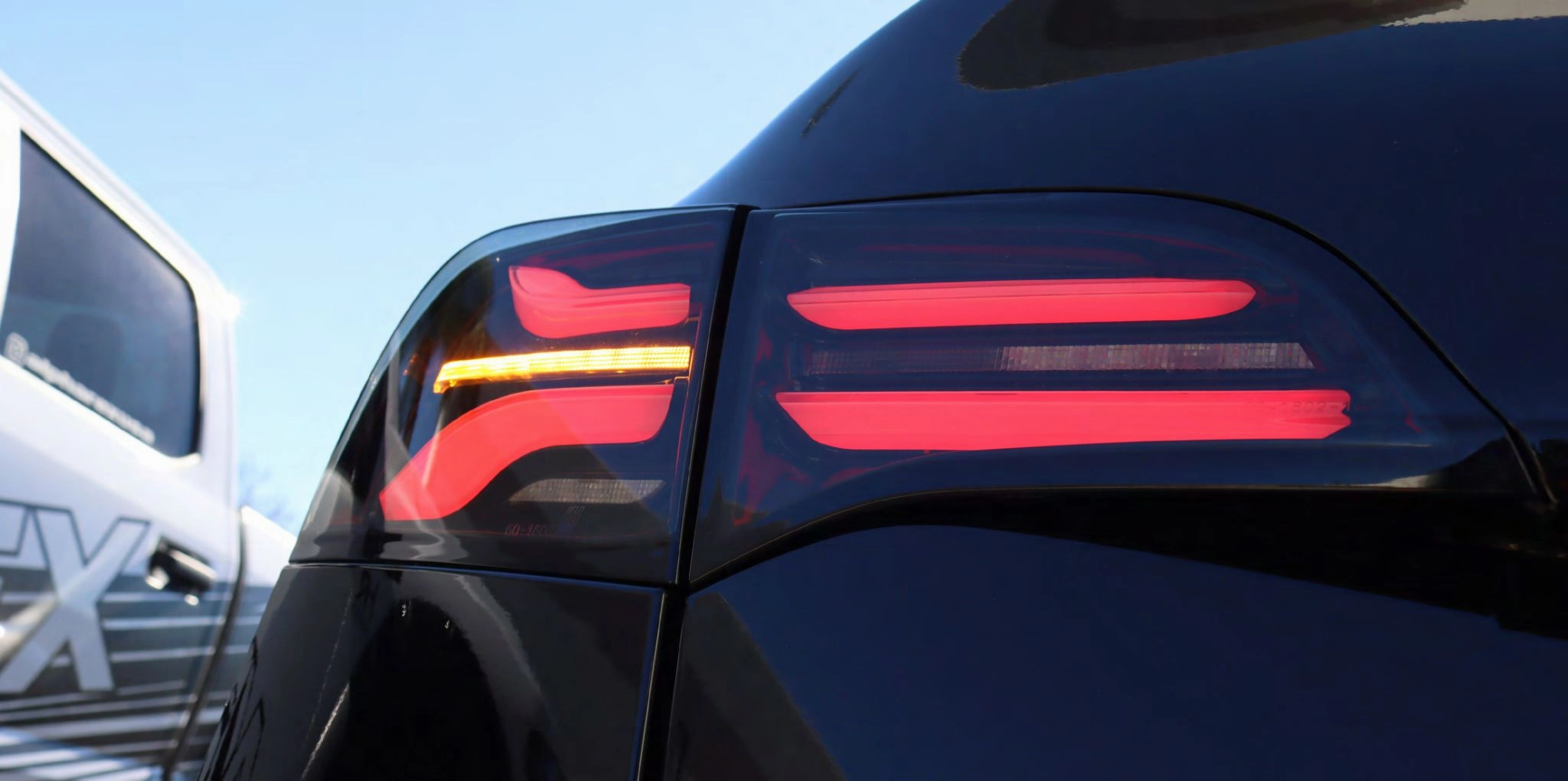 20-24 Tesla Model Y (With Stock Amber Turn Signal) PRO-Series LED Tail Lights Red Smoke