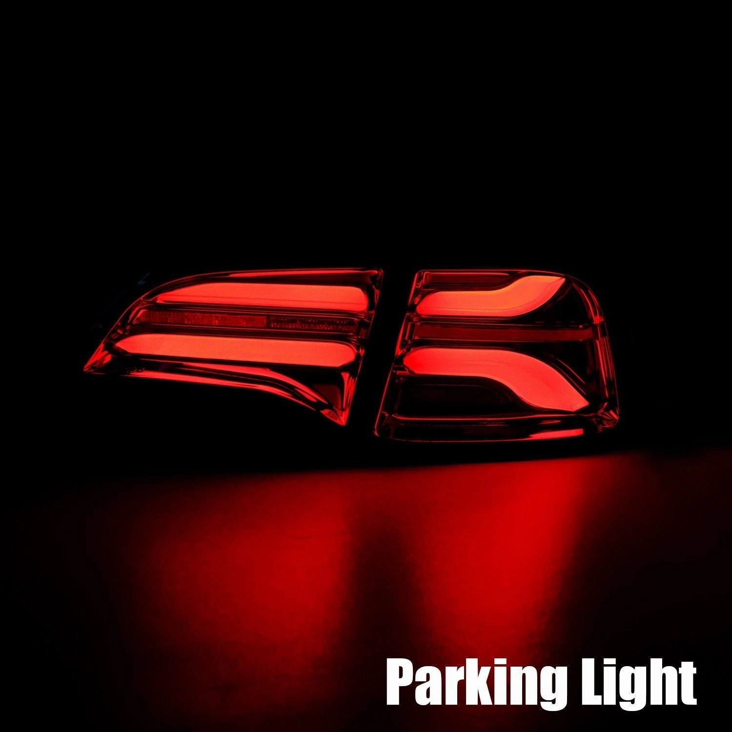 20-24 Tesla Model Y (With Stock Amber Turn Signal) PRO-Series LED Tail Lights Red Smoke