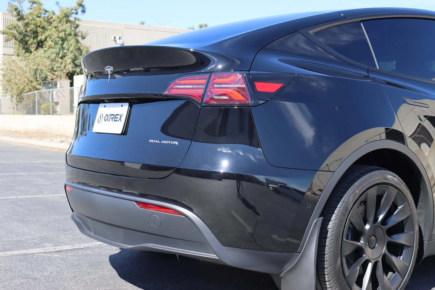 20-24 Tesla Model Y (With Stock Amber Turn Signal) PRO-Series LED Tail Lights Red Smoke