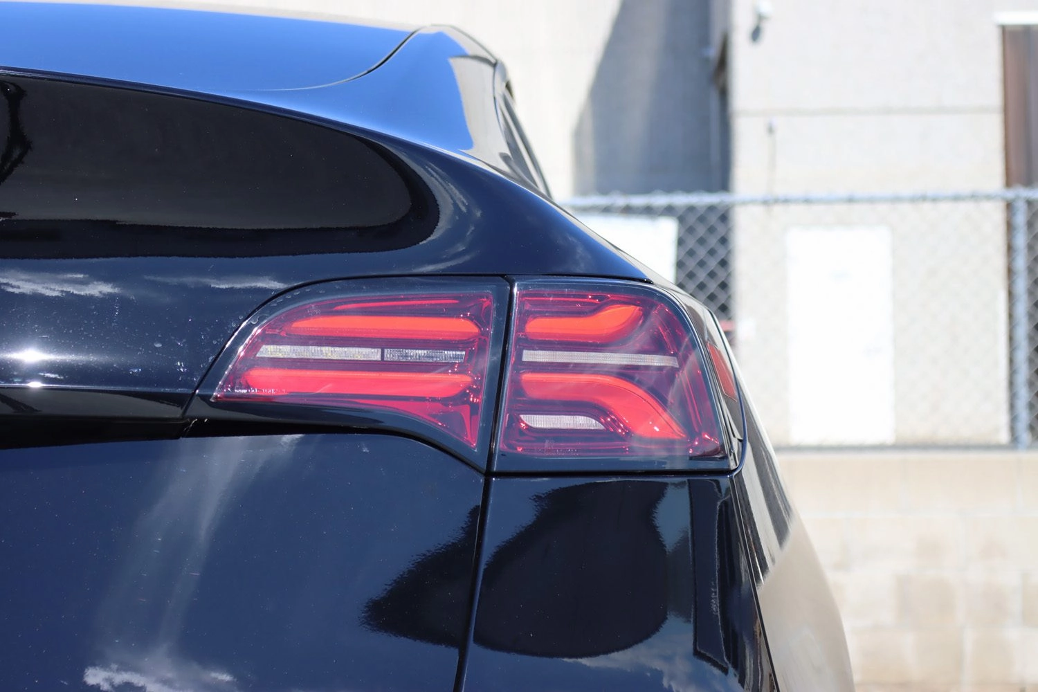 20-24 Tesla Model Y (With Stock Amber Turn Signal) PRO-Series LED Tail Lights Red Smoke