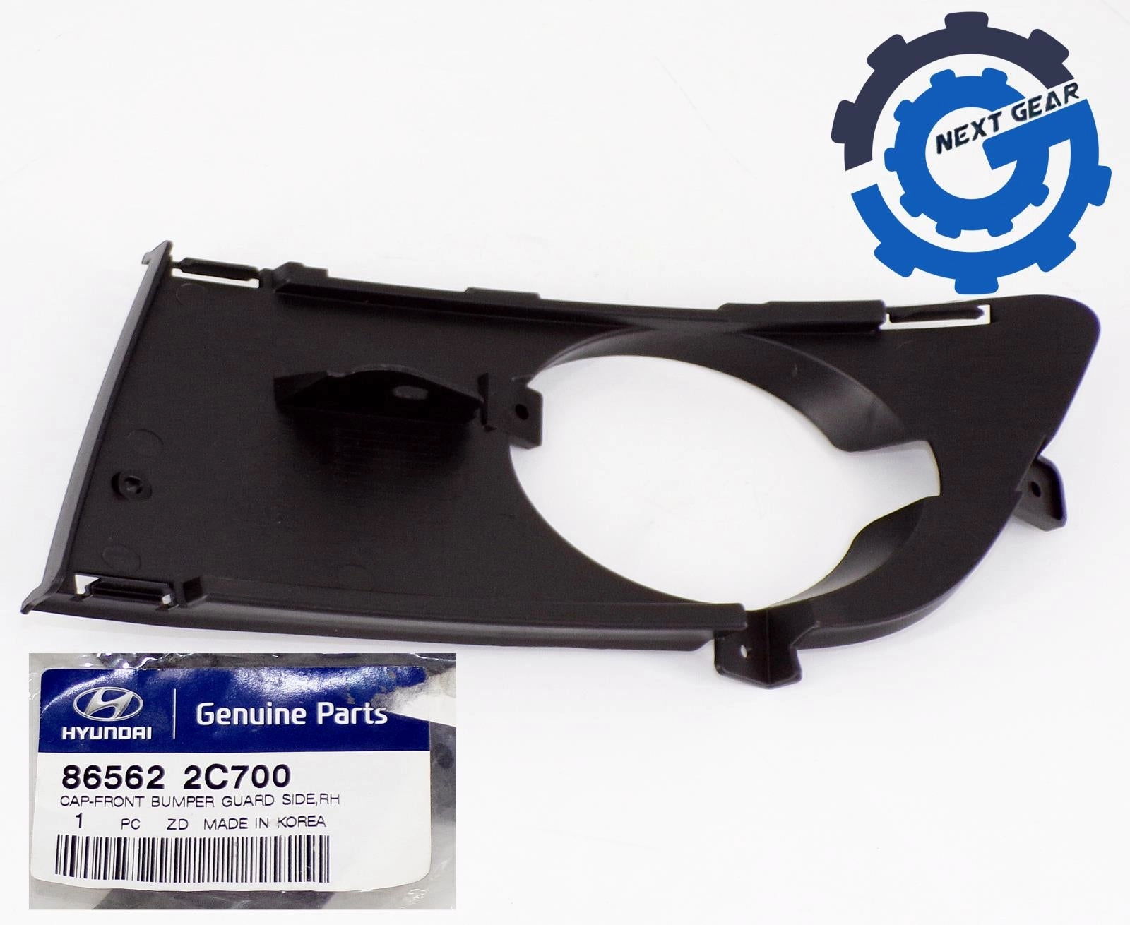 86562 2C700 New OEM Hyundai Right Fog Light Grille for 2001-2008 Tiburon