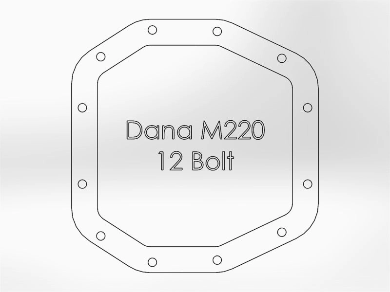 aFe Pro Series Rear Differential Cover Black 2018  Jeep Wrangler (JL) V6 3.6L (Dana M220)