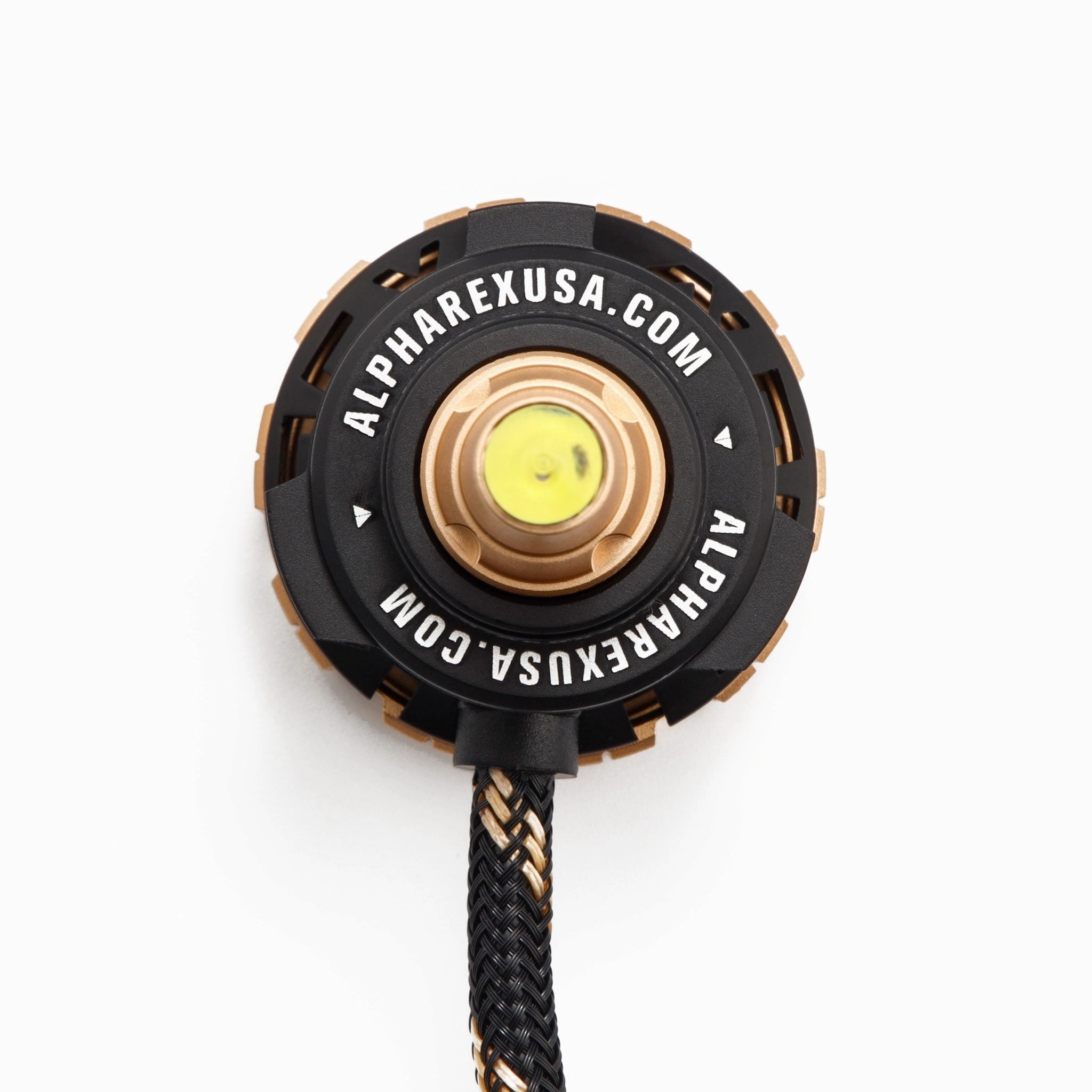 AlphaRex Gold Ammo Panoramic LED light bulbs