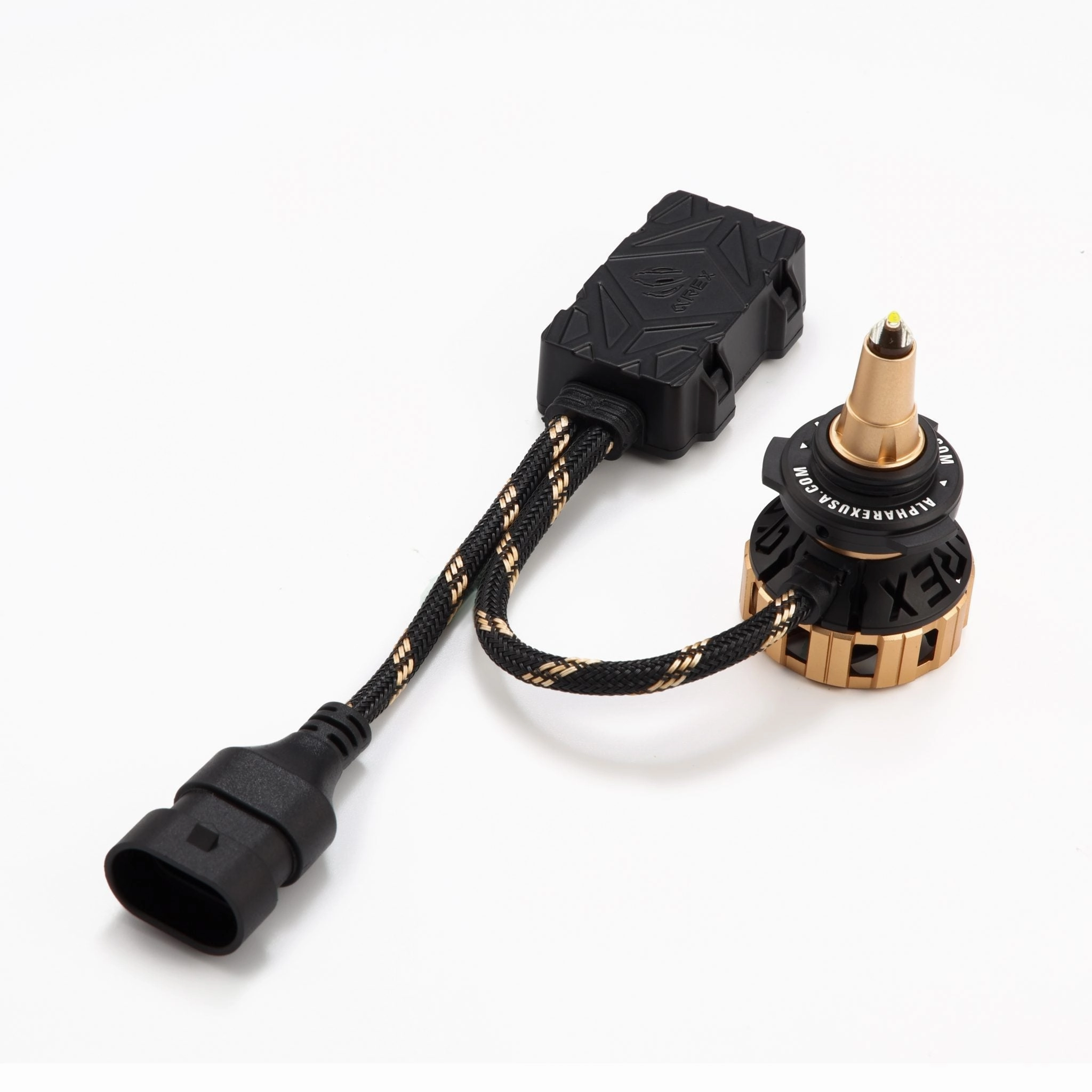 AlphaRex Gold Ammo Panoramic LED light bulbs