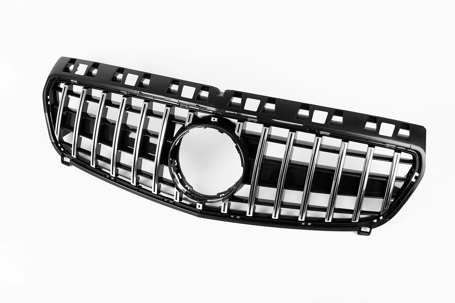 AMG Panamericana Style Grille for Mercedes-Benz A Class W176 2013-2015 - Silver