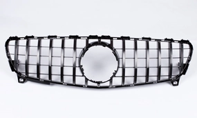 AMG Panamericana Style Grille for Mercedes-Benz A Class W176 2016-2018 - Silver