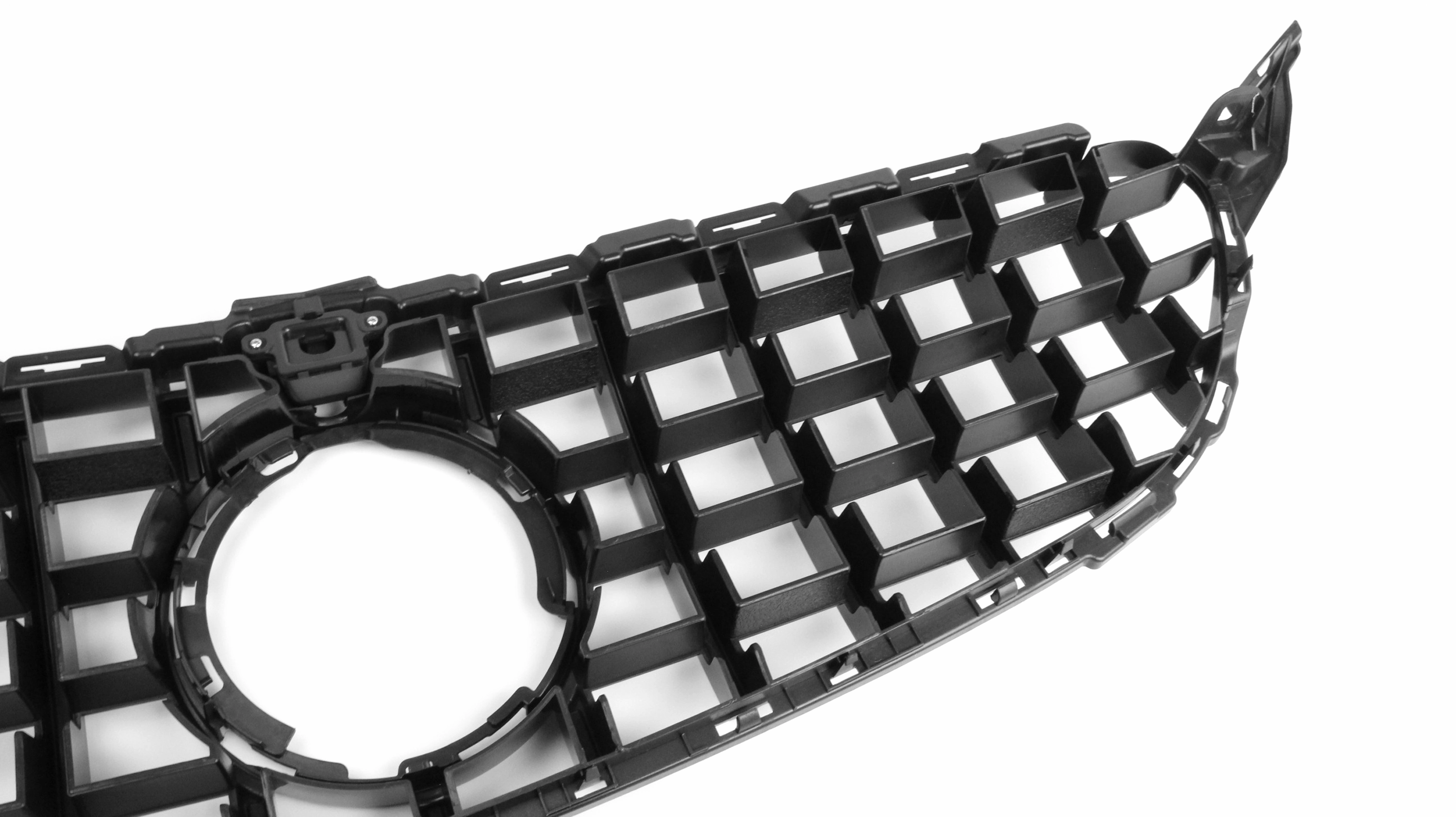 AMG Panamericana Style Grille for Mercedes-Benz C Class (AMG Line) C205/W205 2019-2022 - Silver