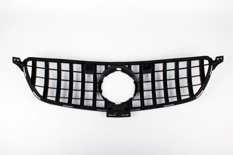 AMG Panamericana Style Grille for Mercedes-Benz GLE Class W292 Wagon C292 Coupe - Silver 2015-2019