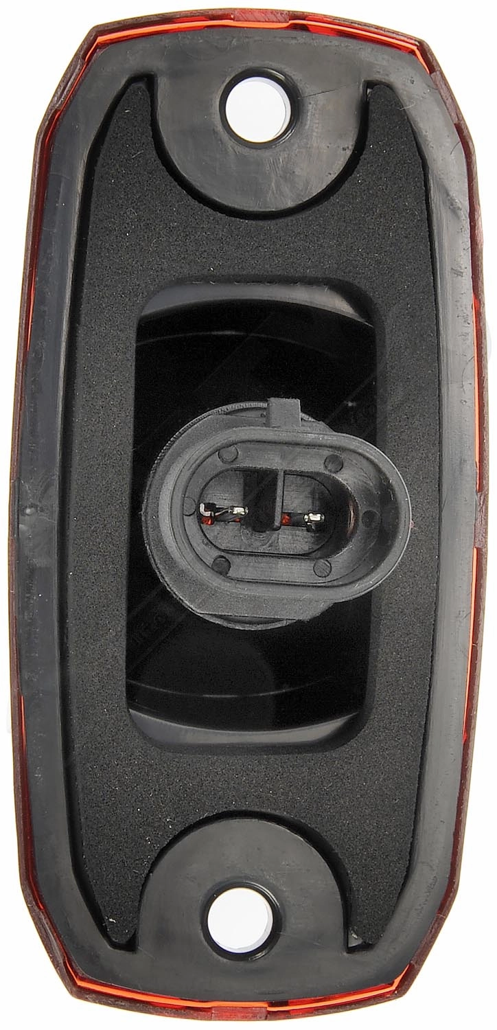 APDTY 154043 Roof Marker Light Red Lens