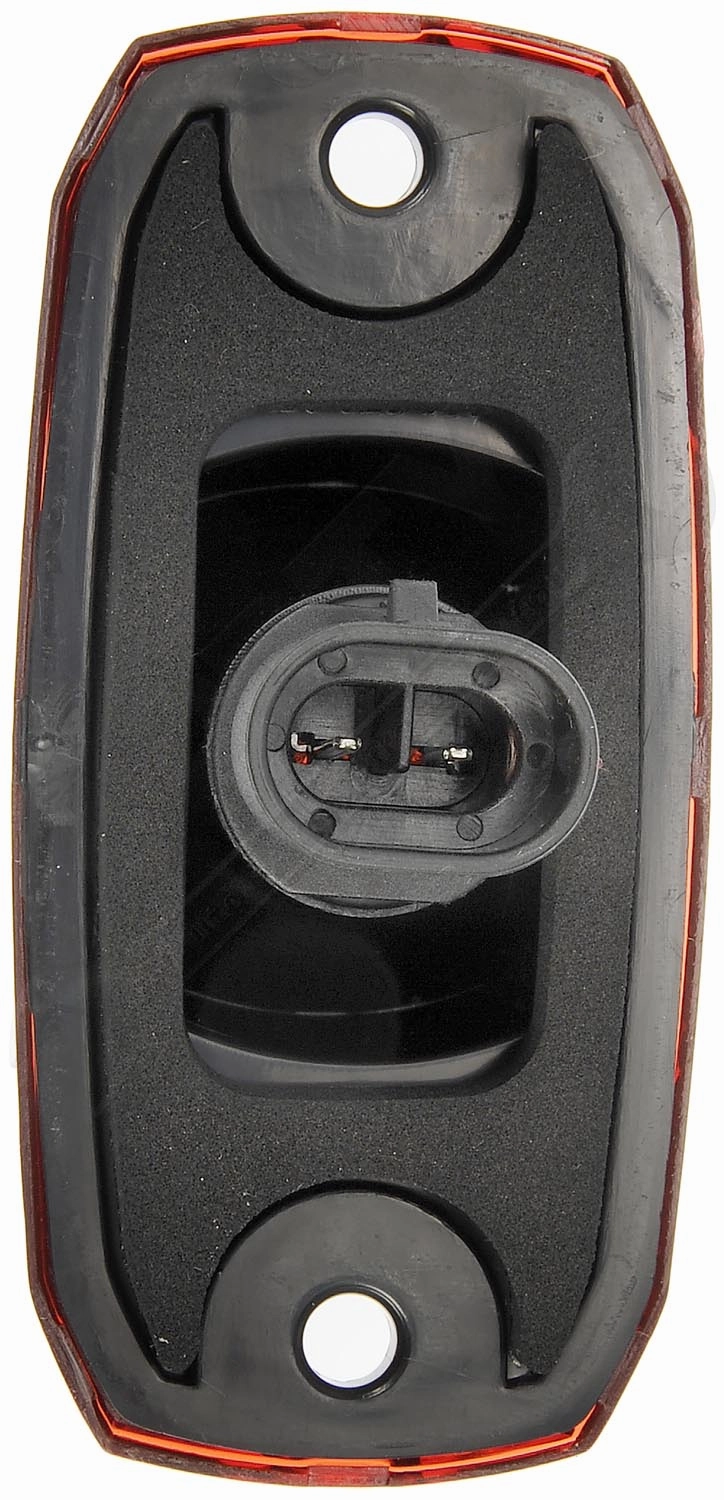 APDTY 154043 Roof Marker Light Red Lens