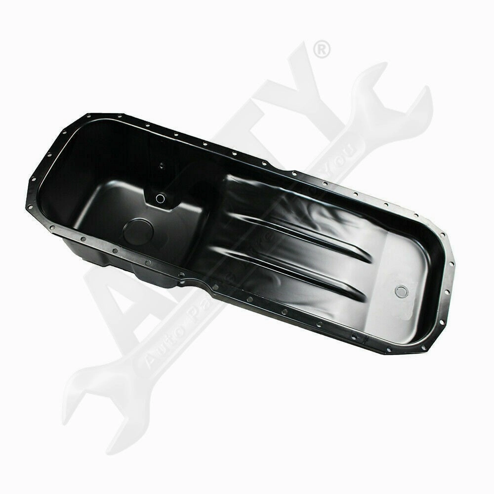 APDTY 155540 Cummins Engine Oil Pan w/Drain Plug
