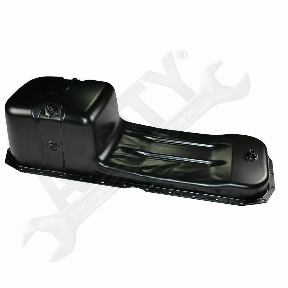 APDTY 155540 Cummins Engine Oil Pan w/Drain Plug
