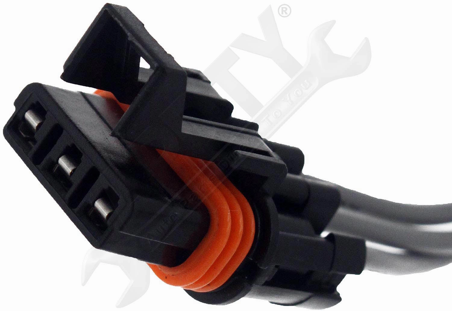 APDTY 158223 (3-Wire) Parking and Turn Signal Light Pigtail Connector