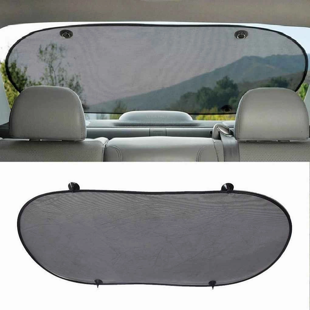 Auto Rear Sun Shade Vehicle Shield Visor Protection Back Car Window Shade Mesh Sunshade Screen Heat Insulation UV Protection