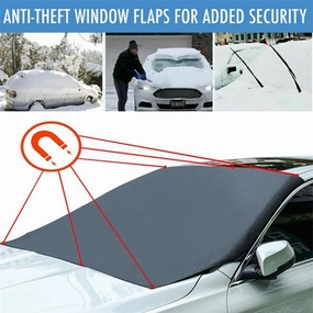 Automobile Magnetic Sunshade Cover Car Windshield Snow Sun Shade Waterproof Protector Cover Car Front Windscreen Cover