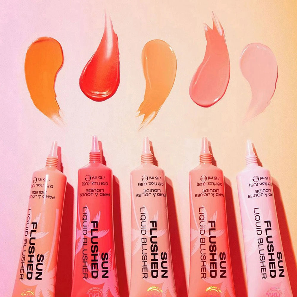 BH Studio Cosmetics Sun Flush Liquid Blush Daiquiri Sunset