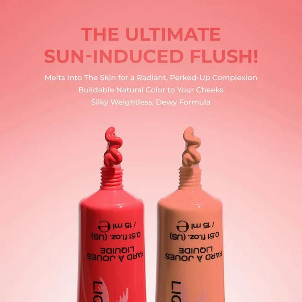 BH Studio Cosmetics Sun Flush Liquid Blush Daiquiri Sunset