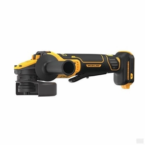 DEWALT 20V MAX* 4-1/2 in. - 5 in. Brushless Cordless Paddle Switch Angle Grinder with FLEXVOLT ADVANTAGE (Tool Only) {DCG416B}