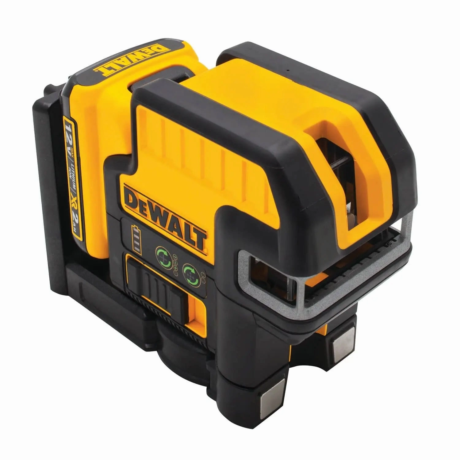 DEWALT DW0822LG-12V Max Line Laser, 2 Spot, Cross Line, Green