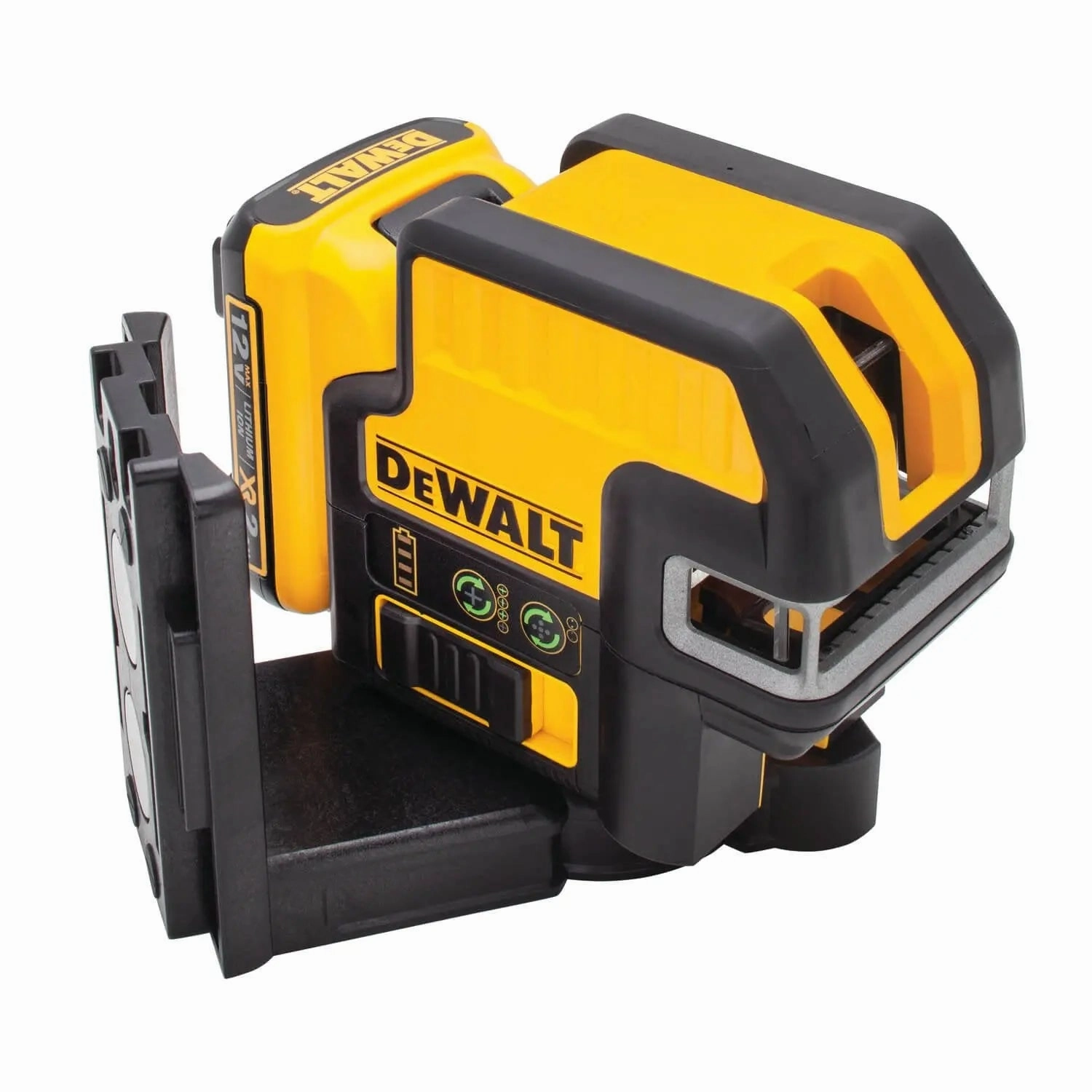 DEWALT DW0822LG-12V Max Line Laser, 2 Spot, Cross Line, Green
