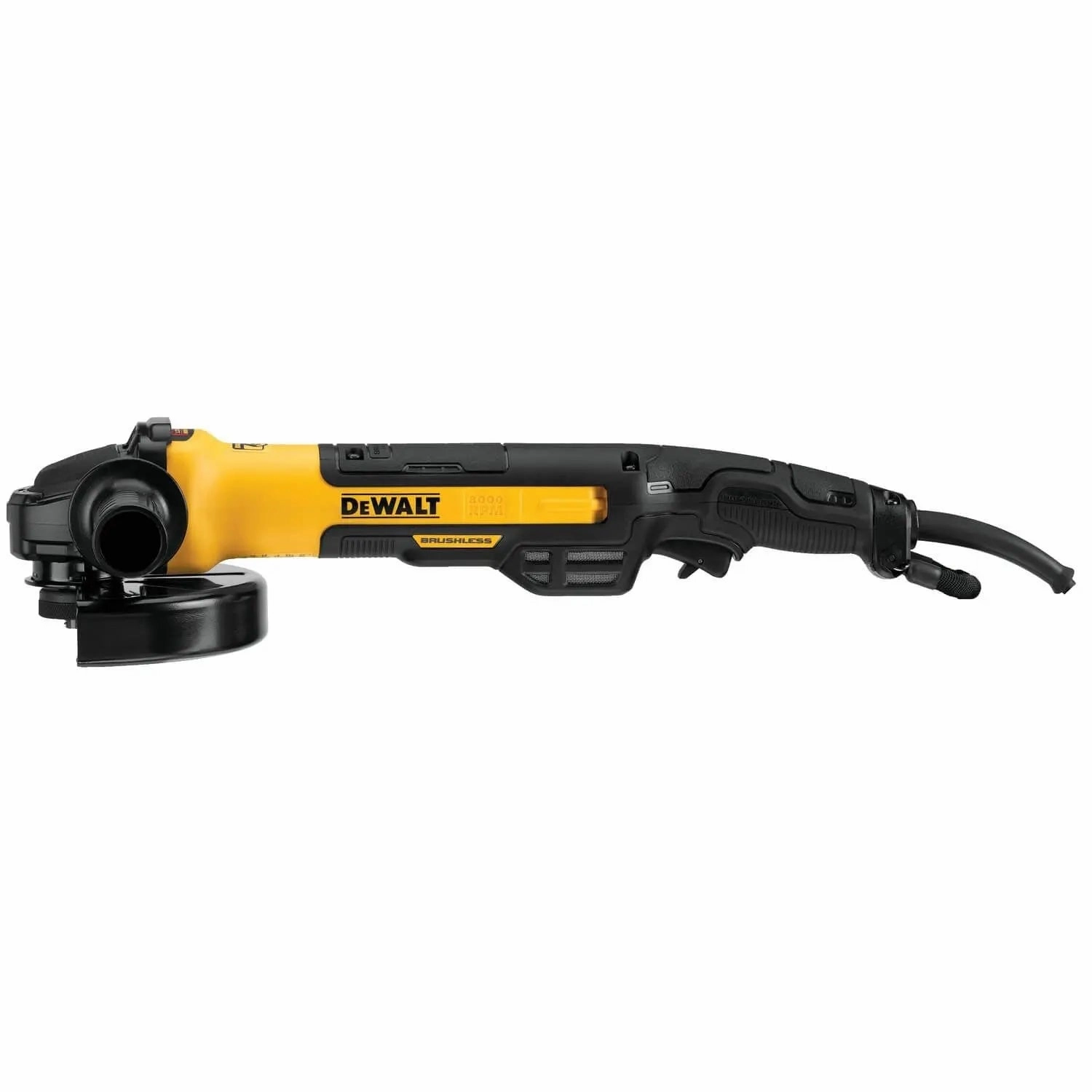 DEWALT DWE43840CN-Angle Grinder, Rat Tail, 7-Inch, 13-Amp